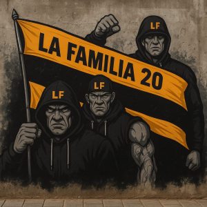 עונת 25/26 150 מדבקות (בחירת 10 סוגים)  LA FAMILIA
