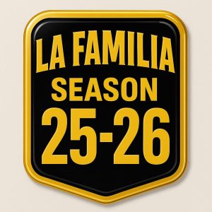 עונת 25-26 250 מדבקות (20 סוגים חדשים) LA FAMILIA