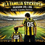 עונת 25-26 מדבקות LA FAMILIA