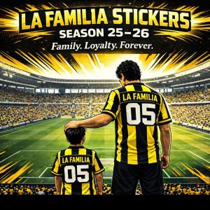 עונת 25-26 מדבקות LA FAMILIA