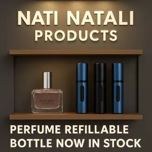 בקבוק קומפקטי למילוי בושם