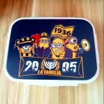 קופסת אוכל מיניונים LA FAMILIA פלסטיק קשיח ואיכותי