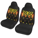 כיסוי מושב LA FAMILIA עוף החול