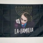 עונת 22-23 דגל ג'וקר LA FAMILIA גודל 90*1.50 (דגל מס' 3)