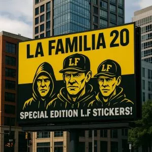 עונת 25-26 400 מדבקות (20 סוגים לבחירה) LA FAMILIA