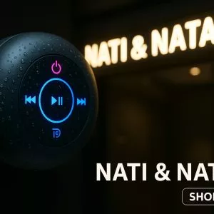 רמקול בלוטוס עמיד למים, תאורת אווירה צבעונית, סוללה עוצמתית, נצמד בחוזקה לחווית שמע מושלמת בכל מקלחת