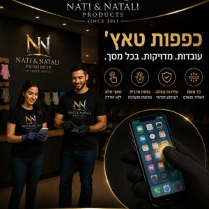 כפפות ט'אץ מסך נגיעה