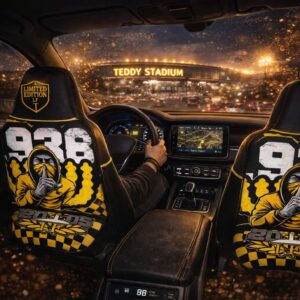 כיסוי רכב LA FAMILIA דמות איש עושה שקט