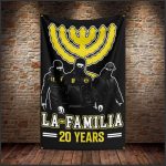 עונת 25-26 דגל 3 אנשים 20 שנה לארגון 2.40/1.50 (דגל מס׳ 11)