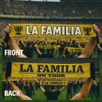 עונת 25-26 צעיף דו צדדי לה פמיליה on tour