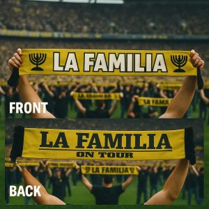 עונת 25-26 צעיף דו צדדי לה פמיליה on tour