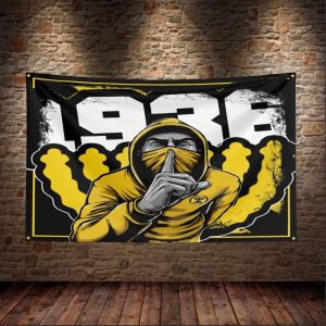 עונת 25-26 דגל דמות מסמן לשקט גודל 2.40/1.50 (דגל מס׳ 10)