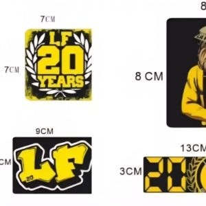 6 מדבקות ואקום ג׳ל לה פמיליה