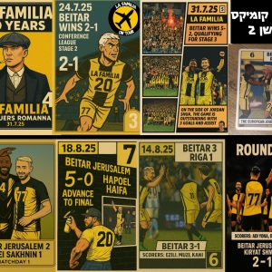 עונת 25-26 קלפים LA FAMILIA סשן 2 בסגנון קומיקס! (8 סוגי קלפים)